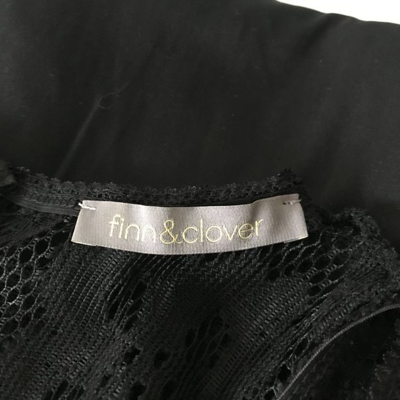 FC Mini Lace Black Dress - Picture 5 of 6